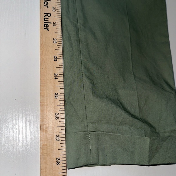 Scotch & Soda Amsterdam Pants Blake Cuffed Green Slim Fit 100% Cotton 30/32 NWT - Picture 6 of 10